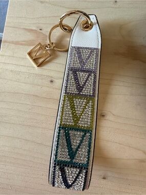 Victoria’s Secret wristlet strap keychain NWOT